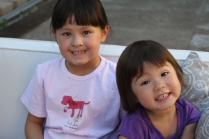 Kaylie and Khloe ~ August 24, 2011